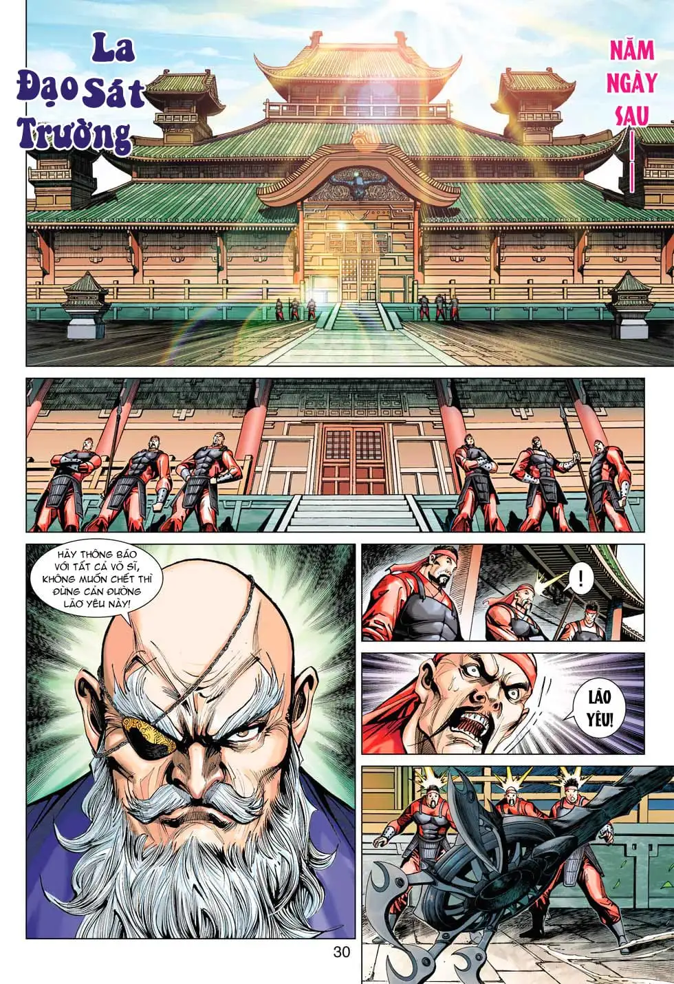 Truyện Tranh Tân Tác Long Hổ Môn trang 4