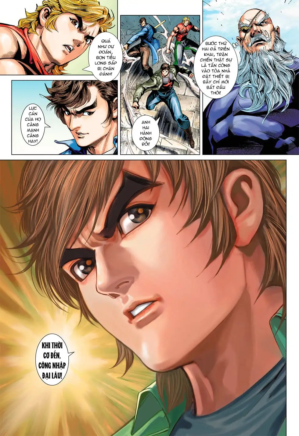Truyện Tranh Tân Tác Long Hổ Môn trang 4