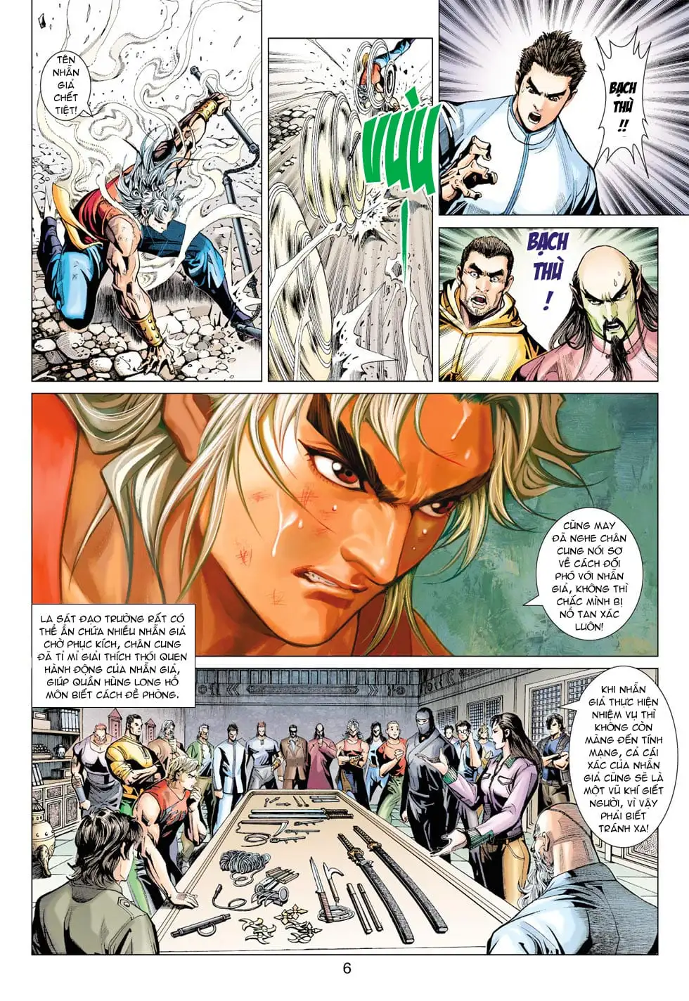 Truyện Tranh Tân Tác Long Hổ Môn trang 4