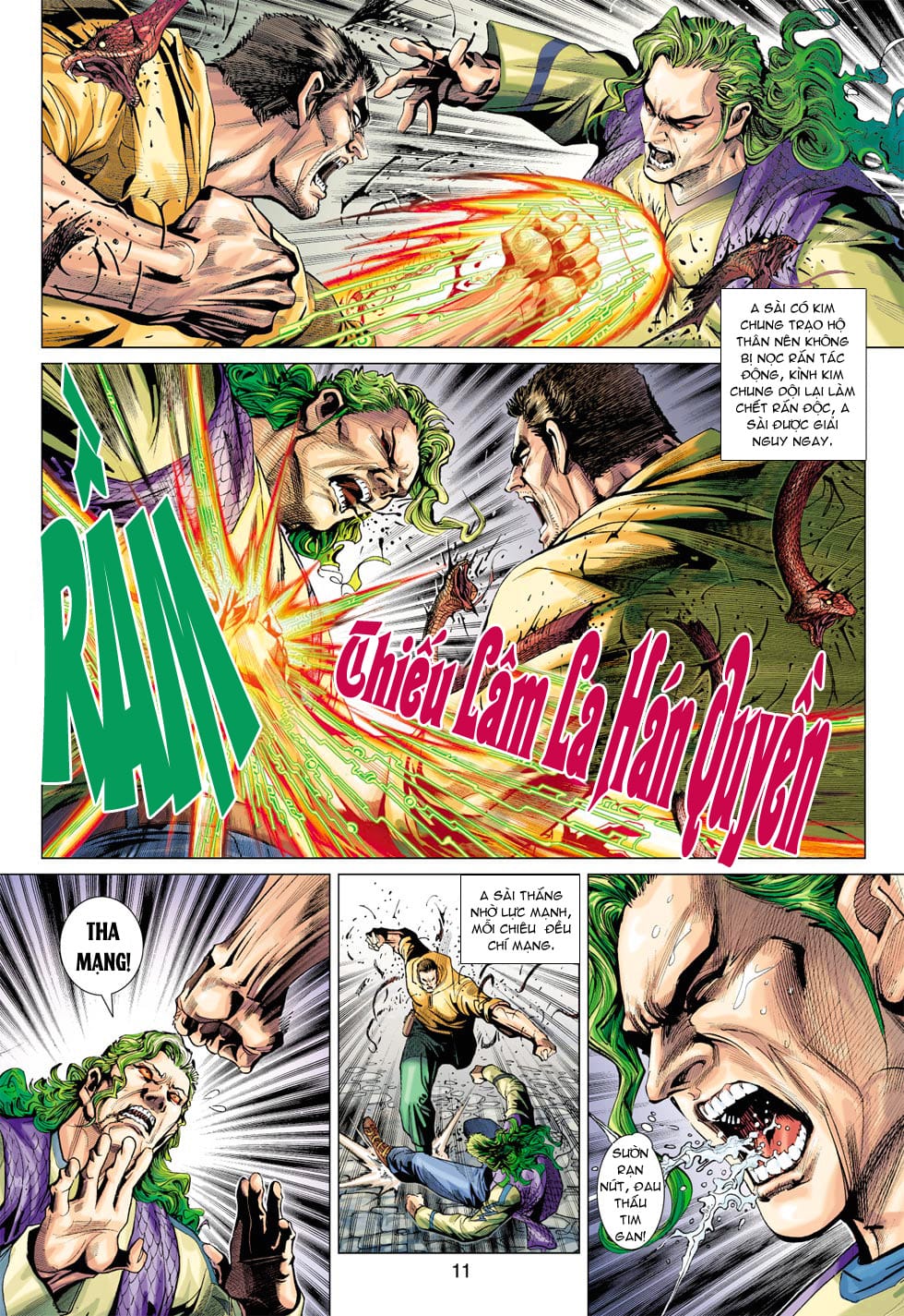 Truyện Tranh Tân Tác Long Hổ Môn trang 4