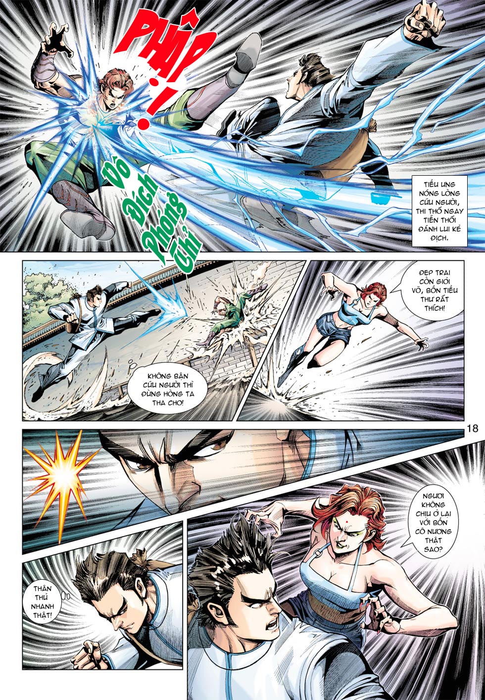 Truyện Tranh Tân Tác Long Hổ Môn trang 4