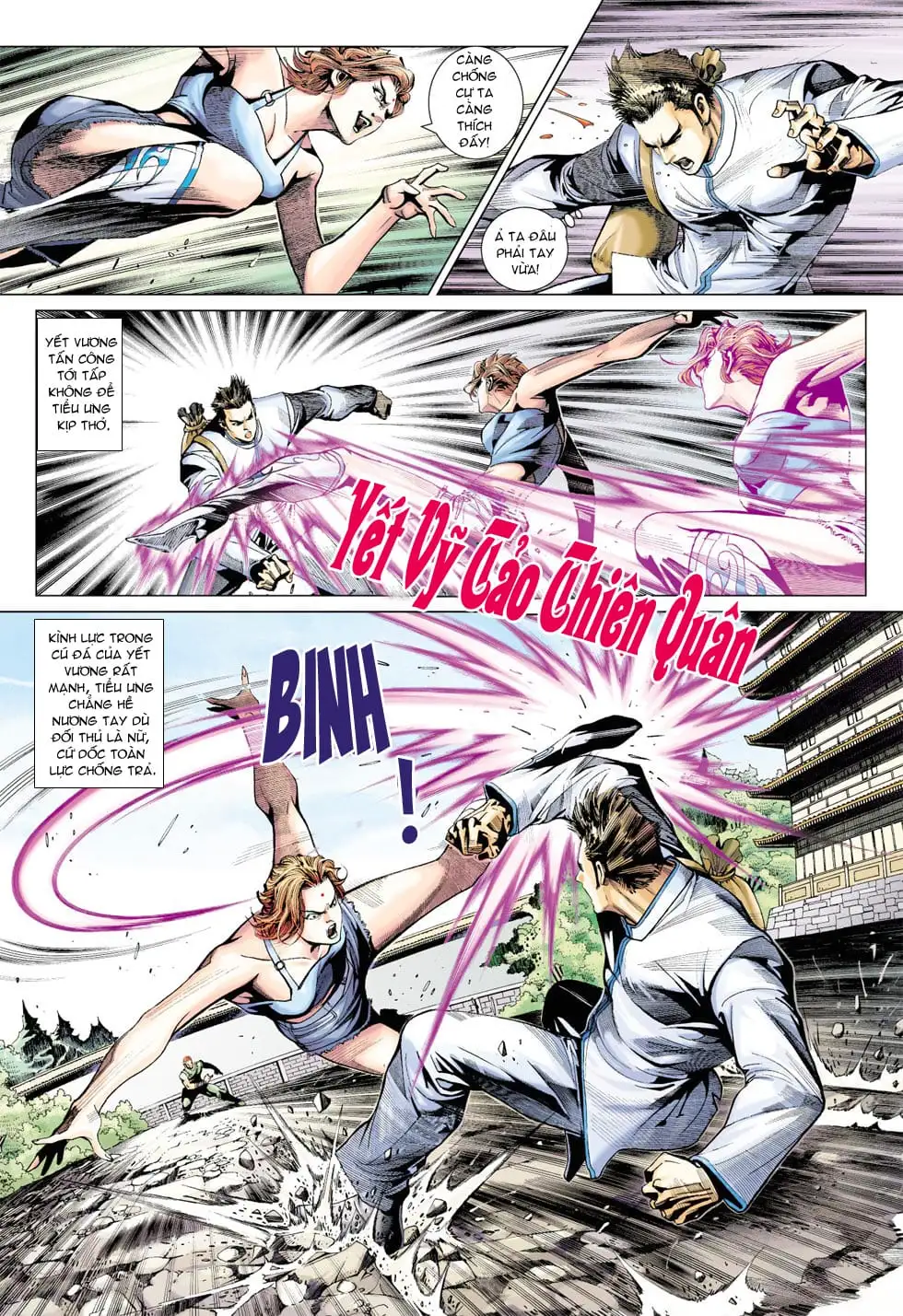 Truyện Tranh Tân Tác Long Hổ Môn trang 4