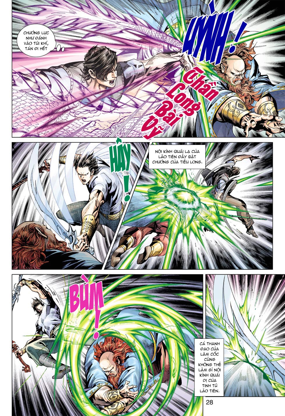 Truyện Tranh Tân Tác Long Hổ Môn trang 4