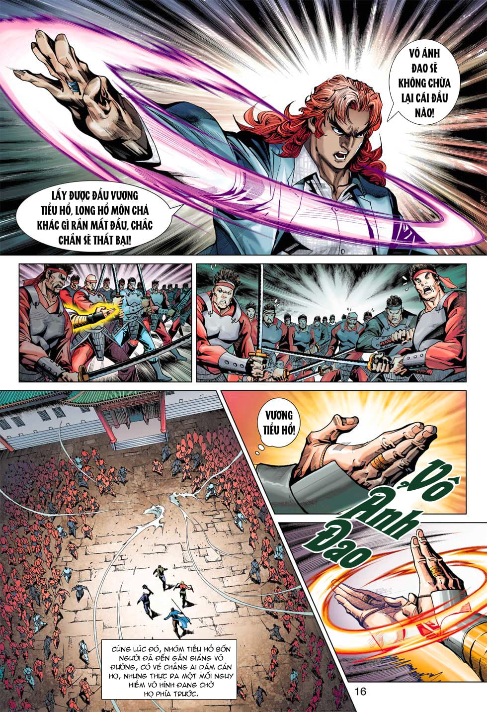 Truyện Tranh Tân Tác Long Hổ Môn trang 4