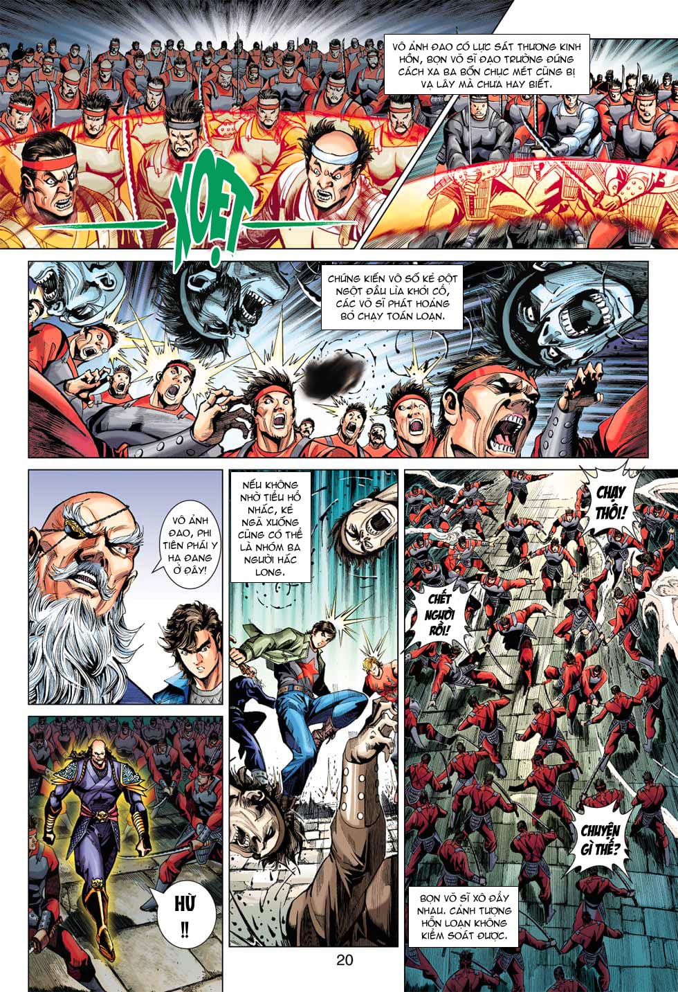 Truyện Tranh Tân Tác Long Hổ Môn trang 4