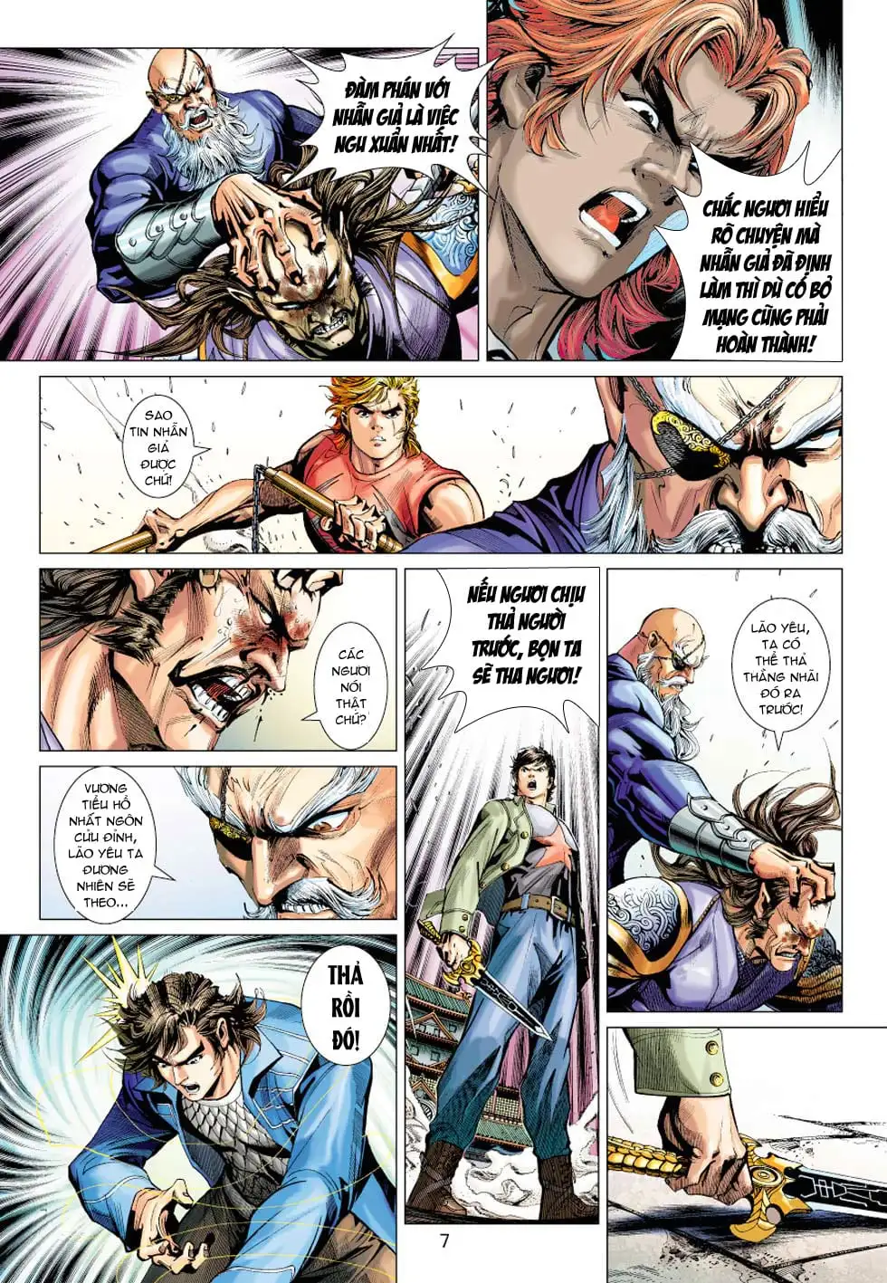 Truyện Tranh Tân Tác Long Hổ Môn trang 4