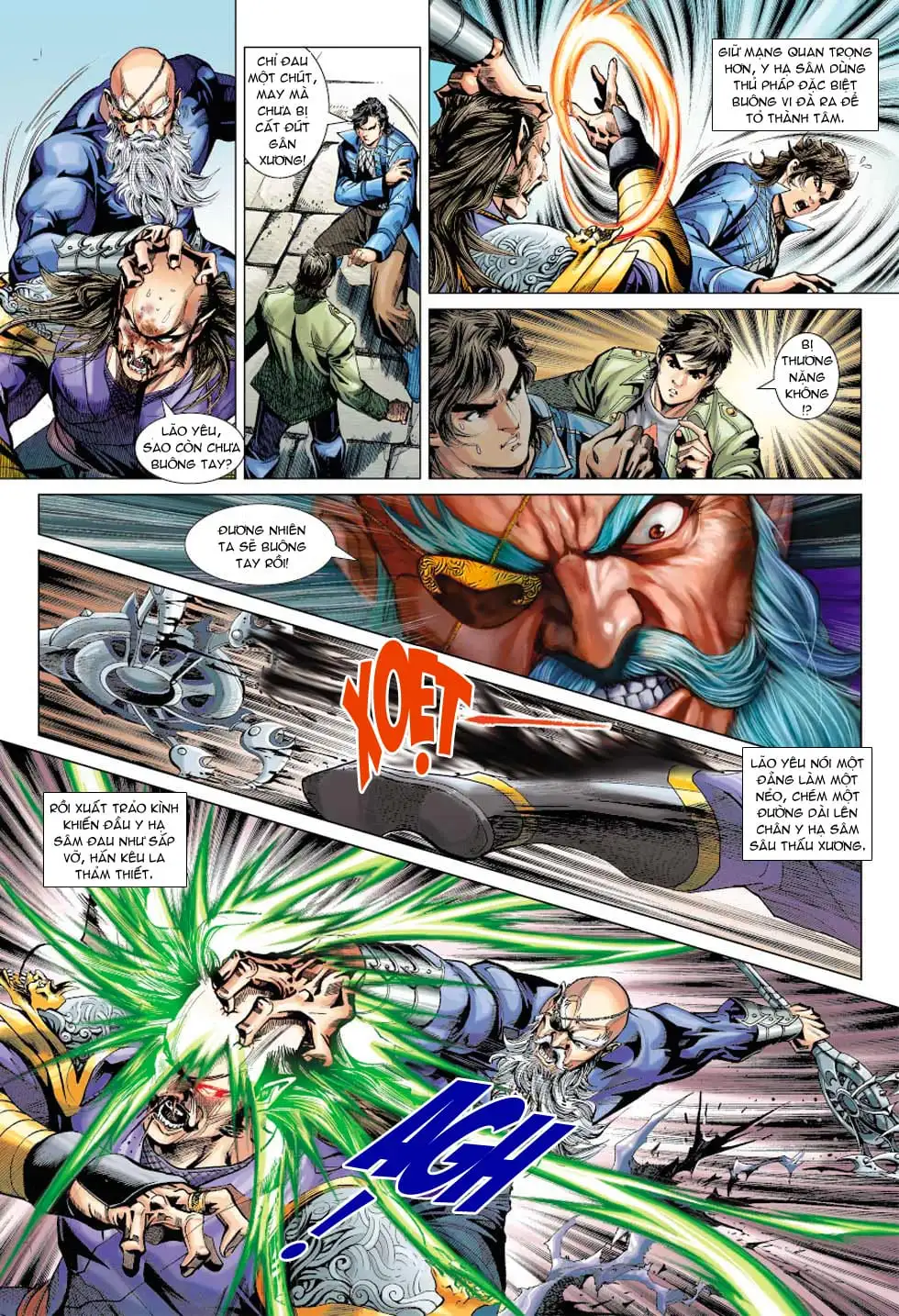Truyện Tranh Tân Tác Long Hổ Môn trang 4