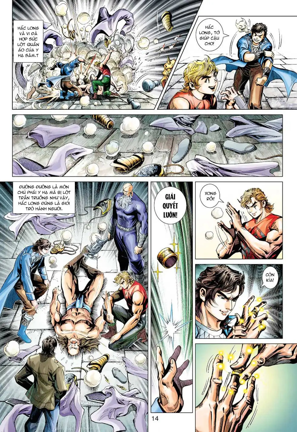 Truyện Tranh Tân Tác Long Hổ Môn trang 4