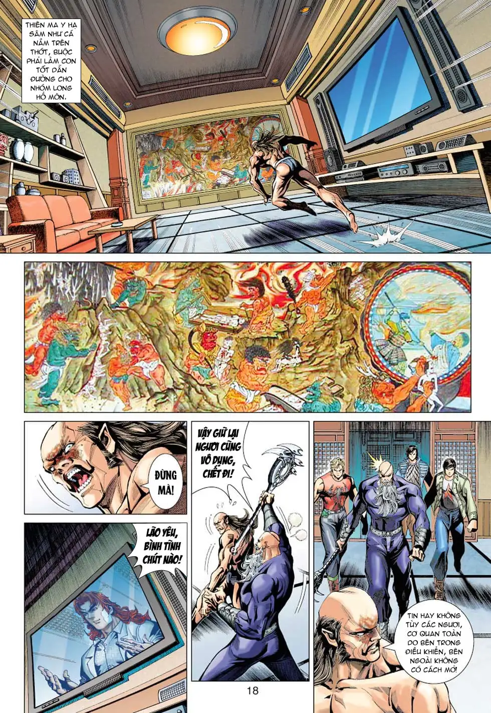 Truyện Tranh Tân Tác Long Hổ Môn trang 4