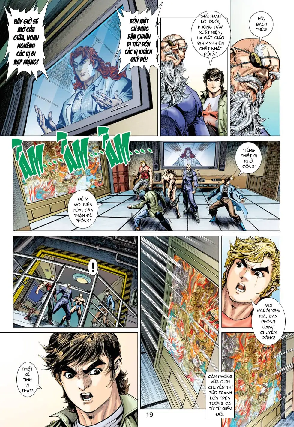 Truyện Tranh Tân Tác Long Hổ Môn trang 4