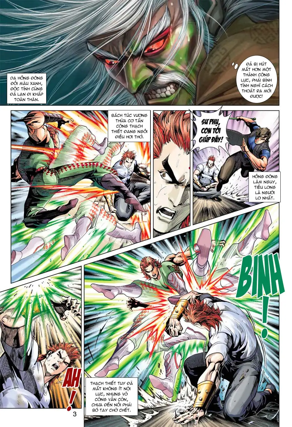 Truyện Tranh Tân Tác Long Hổ Môn trang 4