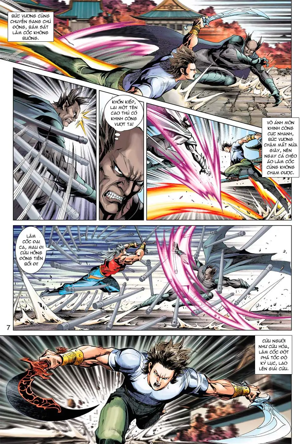 Truyện Tranh Tân Tác Long Hổ Môn trang 4