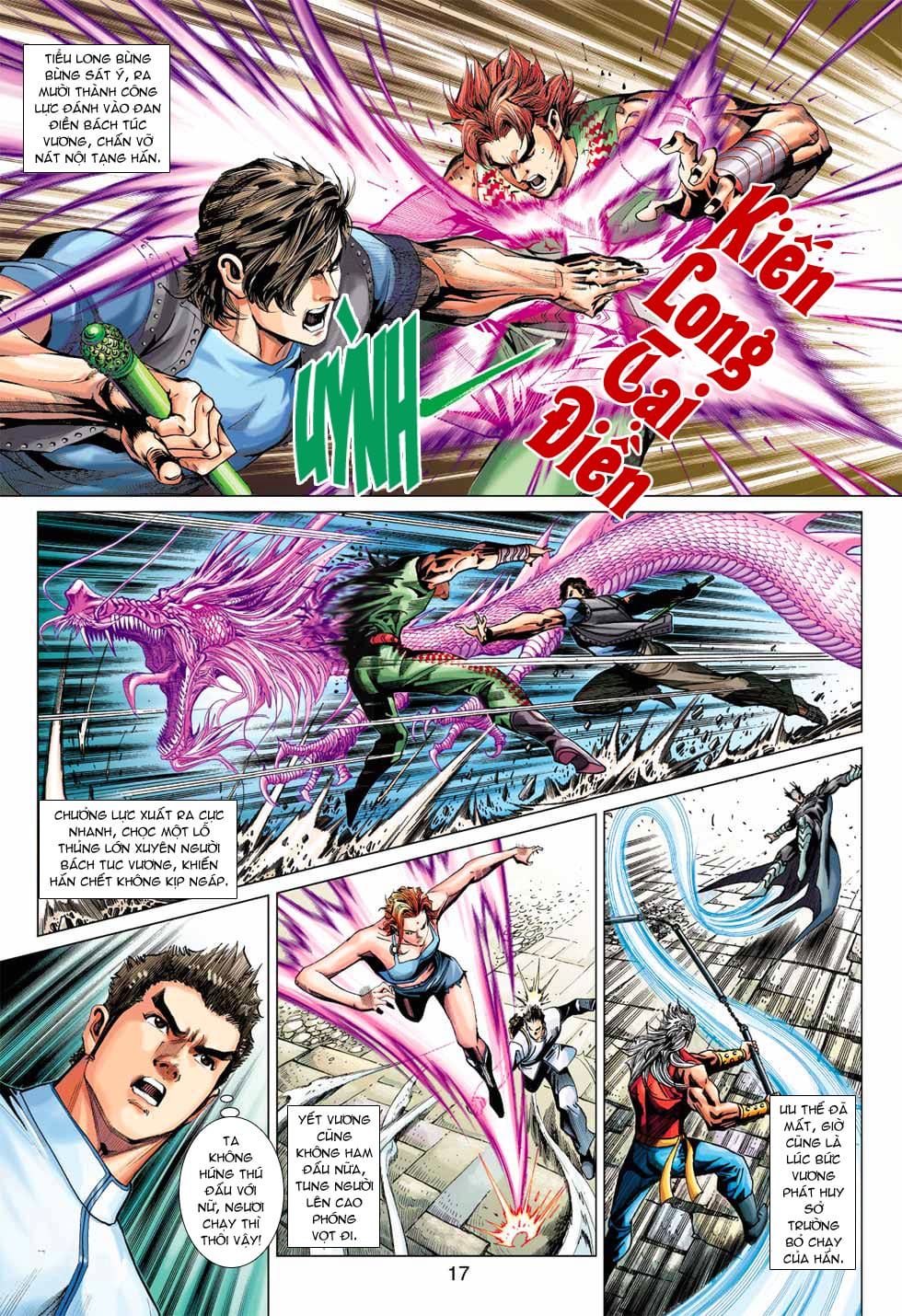 Truyện Tranh Tân Tác Long Hổ Môn trang 4