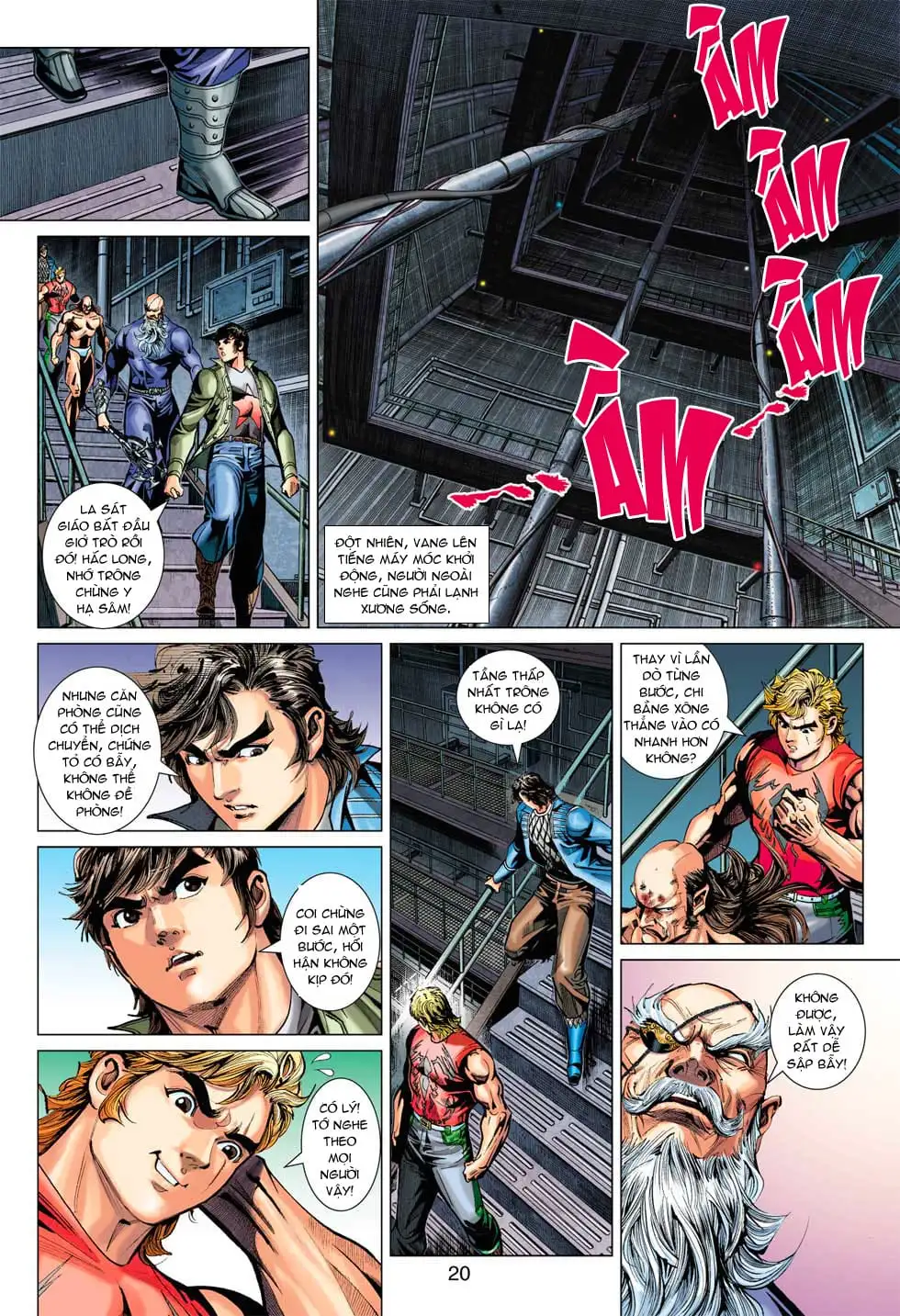 Truyện Tranh Tân Tác Long Hổ Môn trang 4