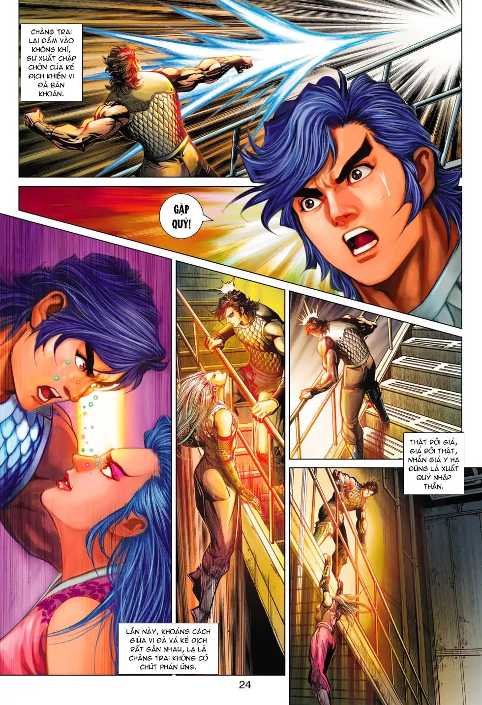 Truyện Tranh Tân Tác Long Hổ Môn trang 4