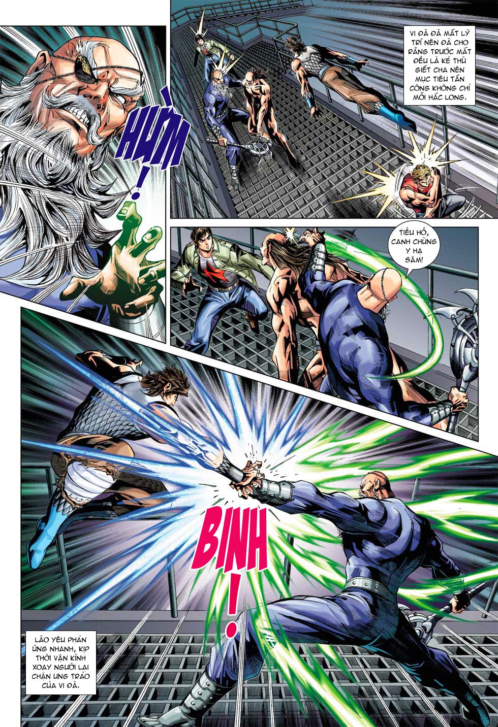 Truyện Tranh Tân Tác Long Hổ Môn trang 4