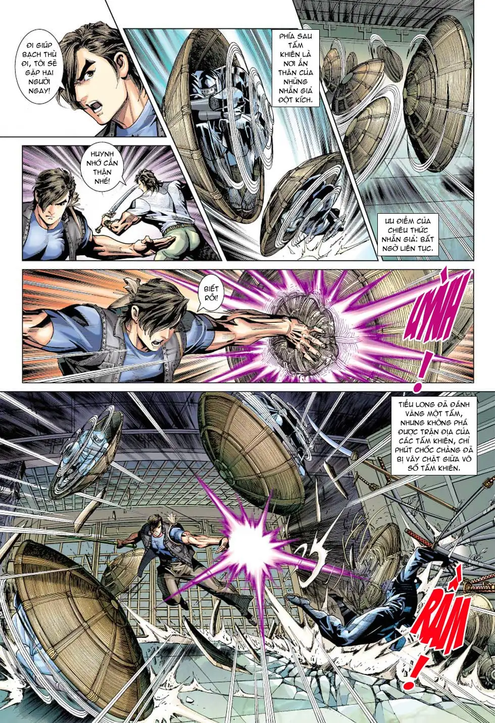 Truyện Tranh Tân Tác Long Hổ Môn trang 4