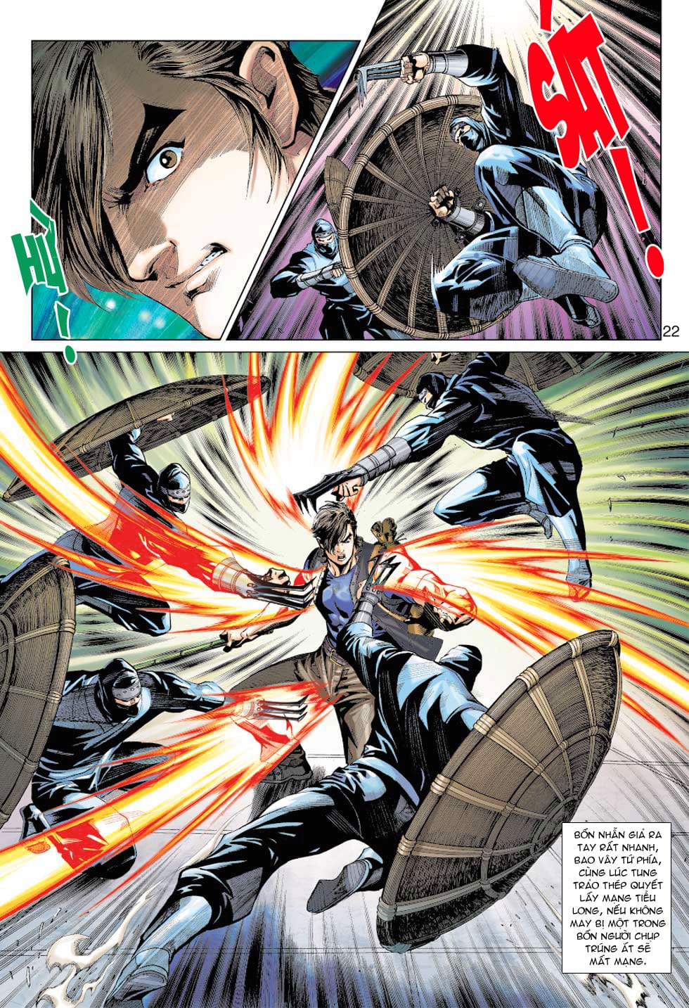 Truyện Tranh Tân Tác Long Hổ Môn trang 4