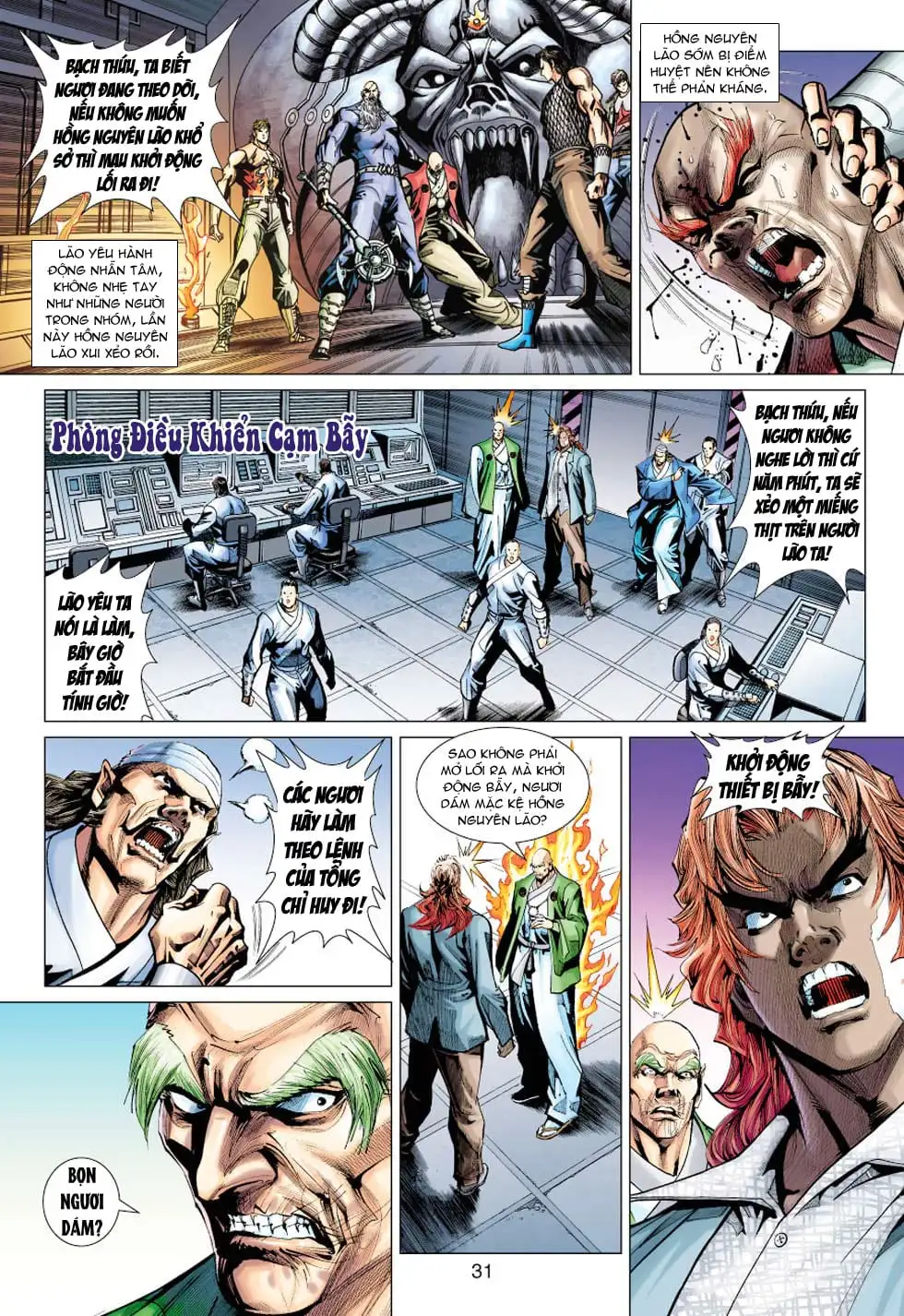 Truyện Tranh Tân Tác Long Hổ Môn trang 4