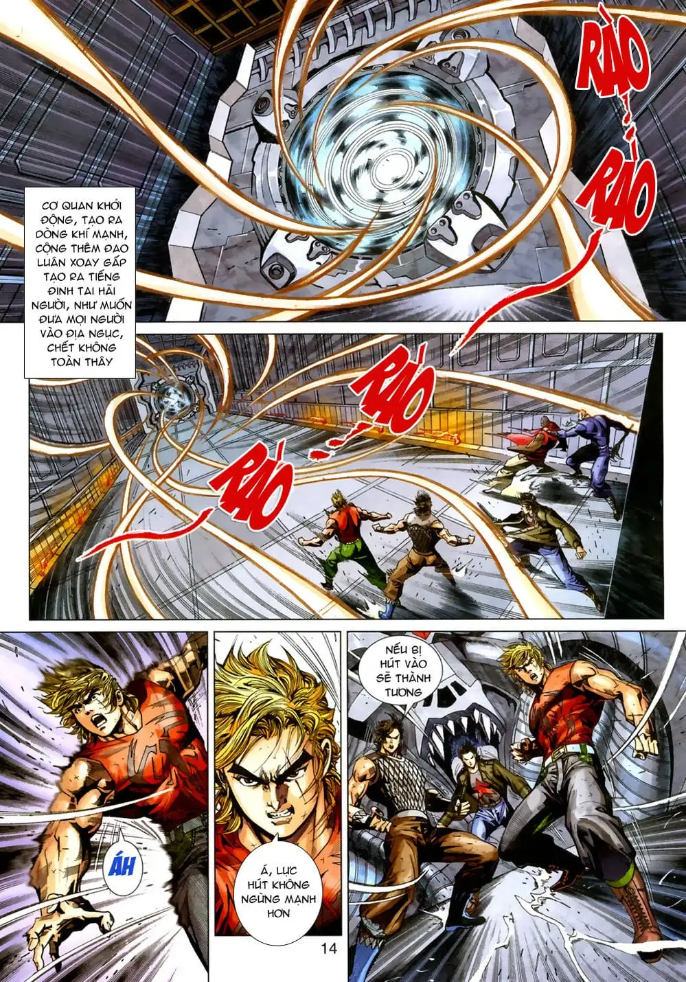 Truyện Tranh Tân Tác Long Hổ Môn trang 4