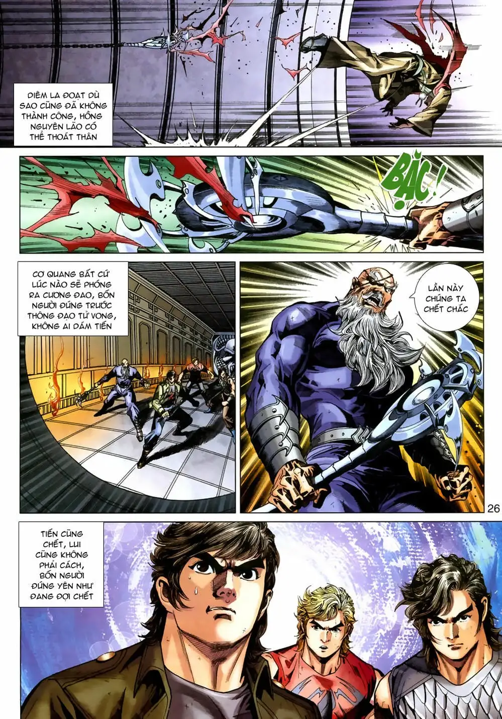 Truyện Tranh Tân Tác Long Hổ Môn trang 4