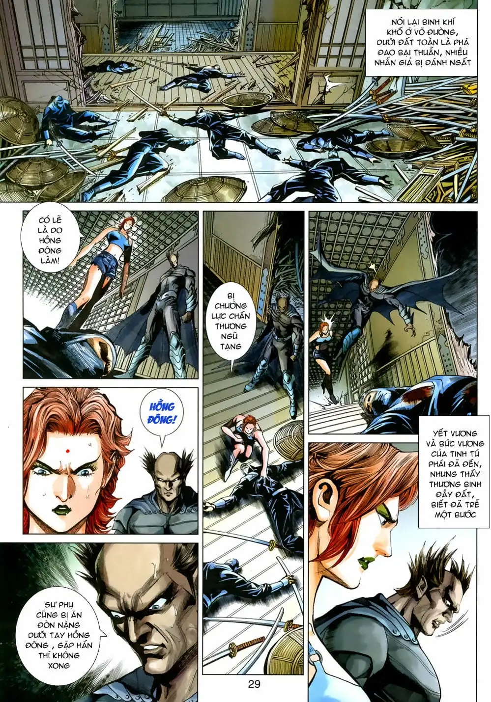 Truyện Tranh Tân Tác Long Hổ Môn trang 4