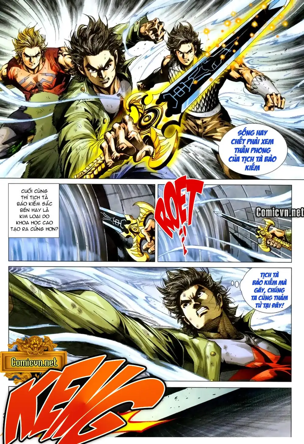 Truyện Tranh Tân Tác Long Hổ Môn trang 4