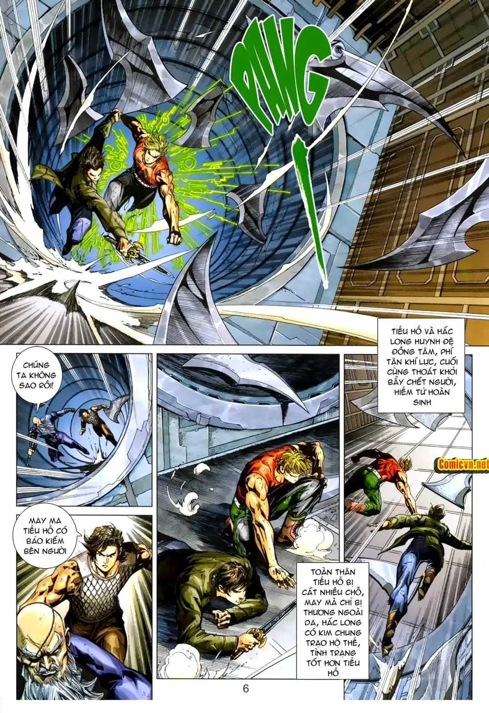 Truyện Tranh Tân Tác Long Hổ Môn trang 4