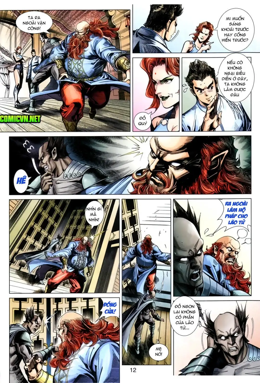 Truyện Tranh Tân Tác Long Hổ Môn trang 4