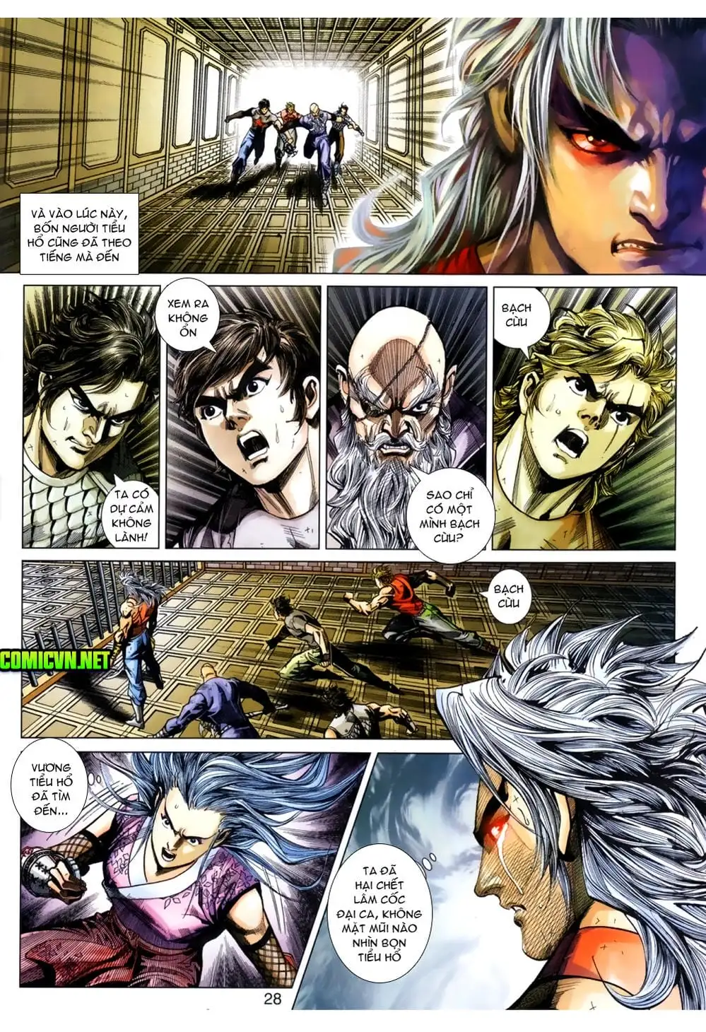 Truyện Tranh Tân Tác Long Hổ Môn trang 4