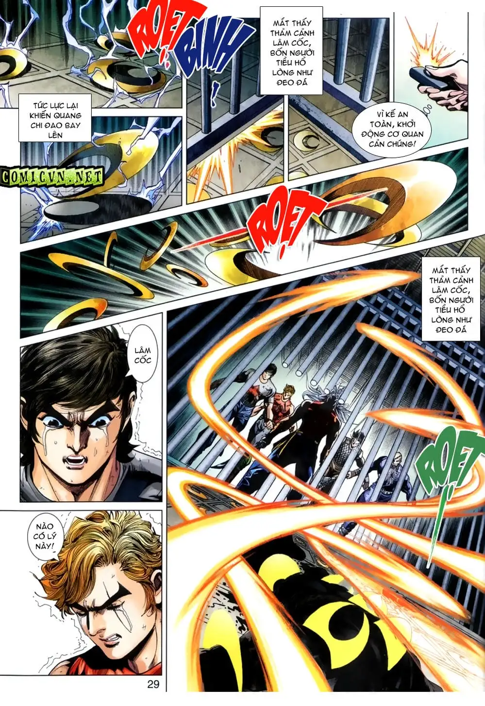 Truyện Tranh Tân Tác Long Hổ Môn trang 4