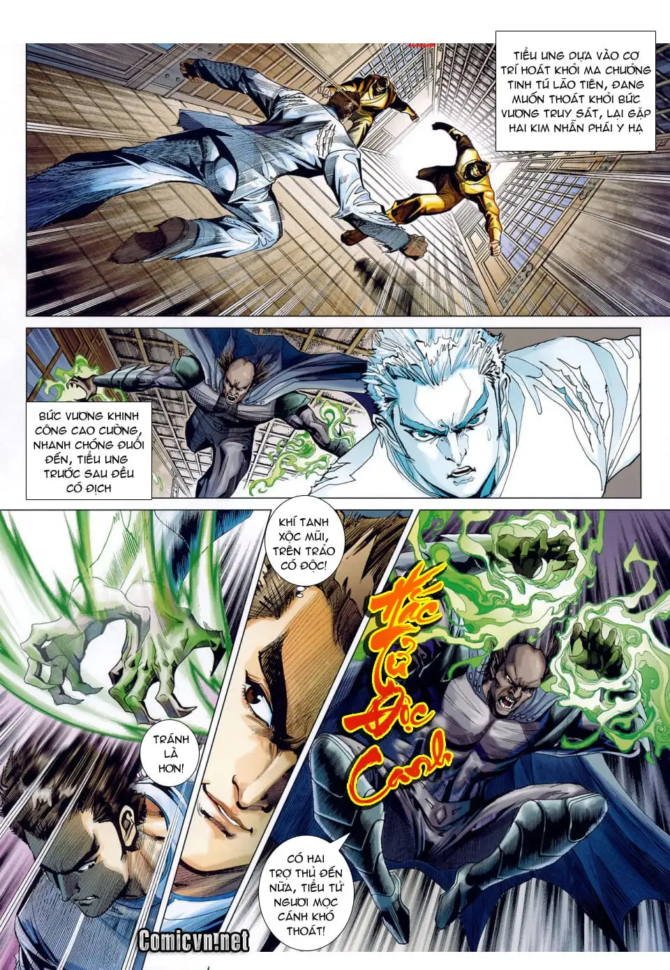 Truyện Tranh Tân Tác Long Hổ Môn trang 4