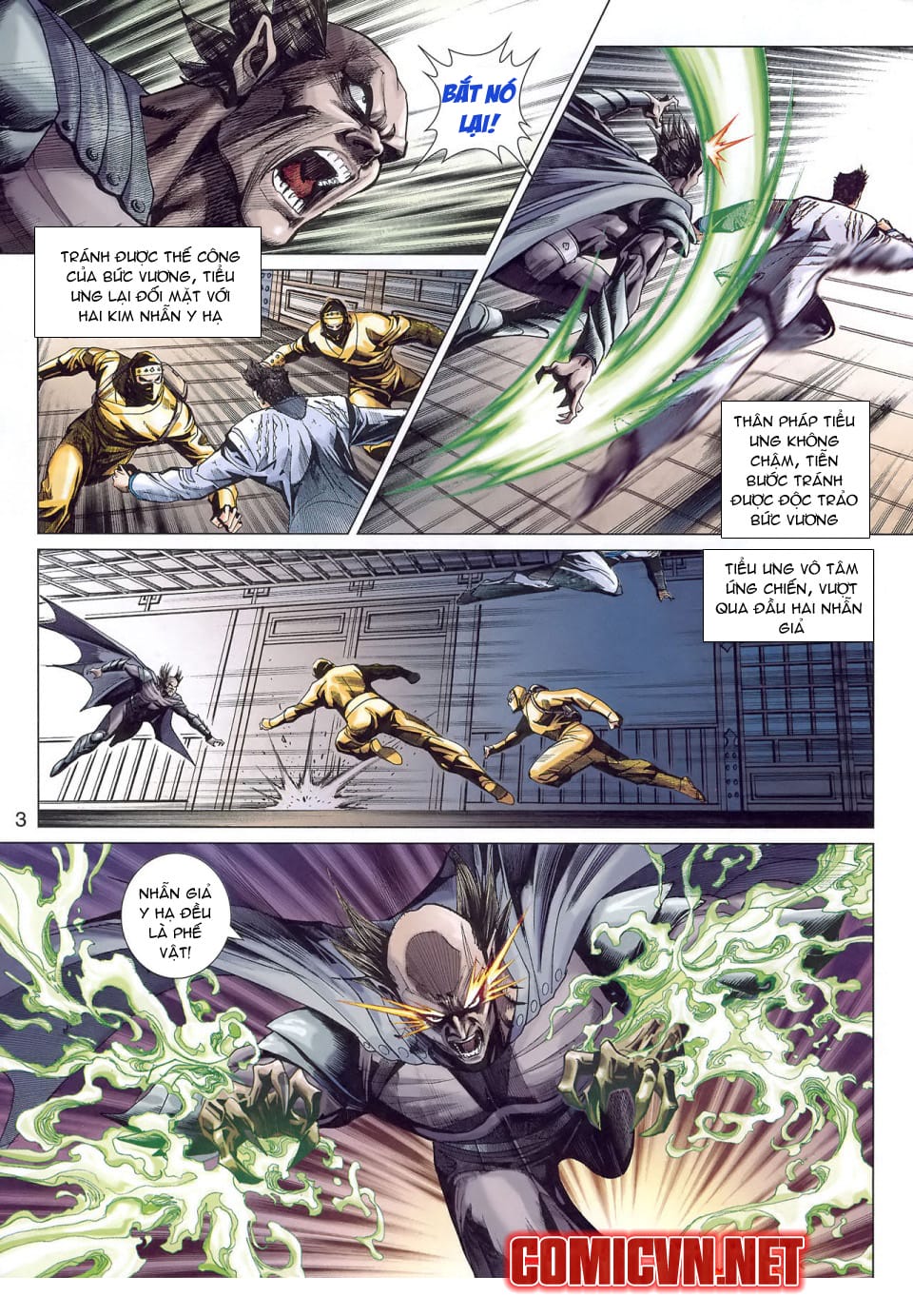 Truyện Tranh Tân Tác Long Hổ Môn trang 4