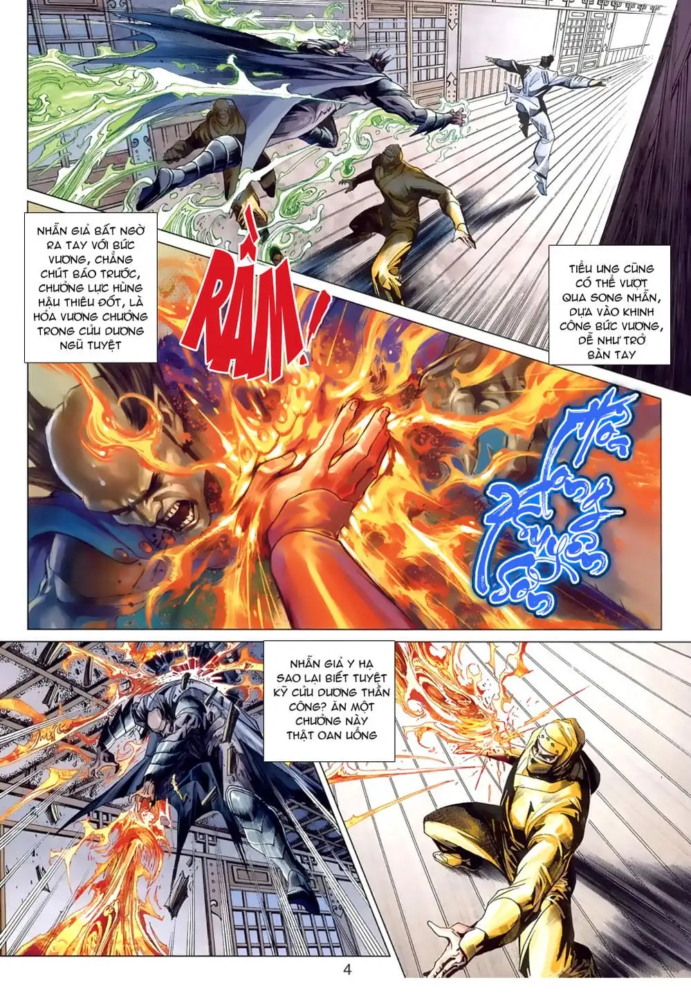 Truyện Tranh Tân Tác Long Hổ Môn trang 4