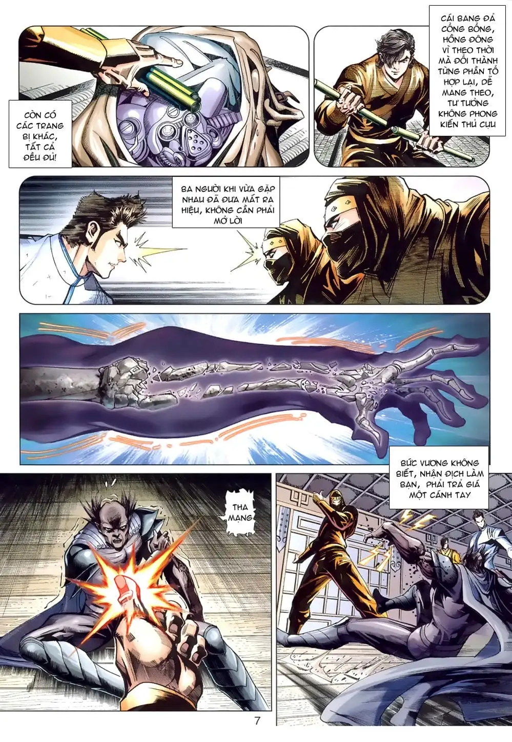 Truyện Tranh Tân Tác Long Hổ Môn trang 4