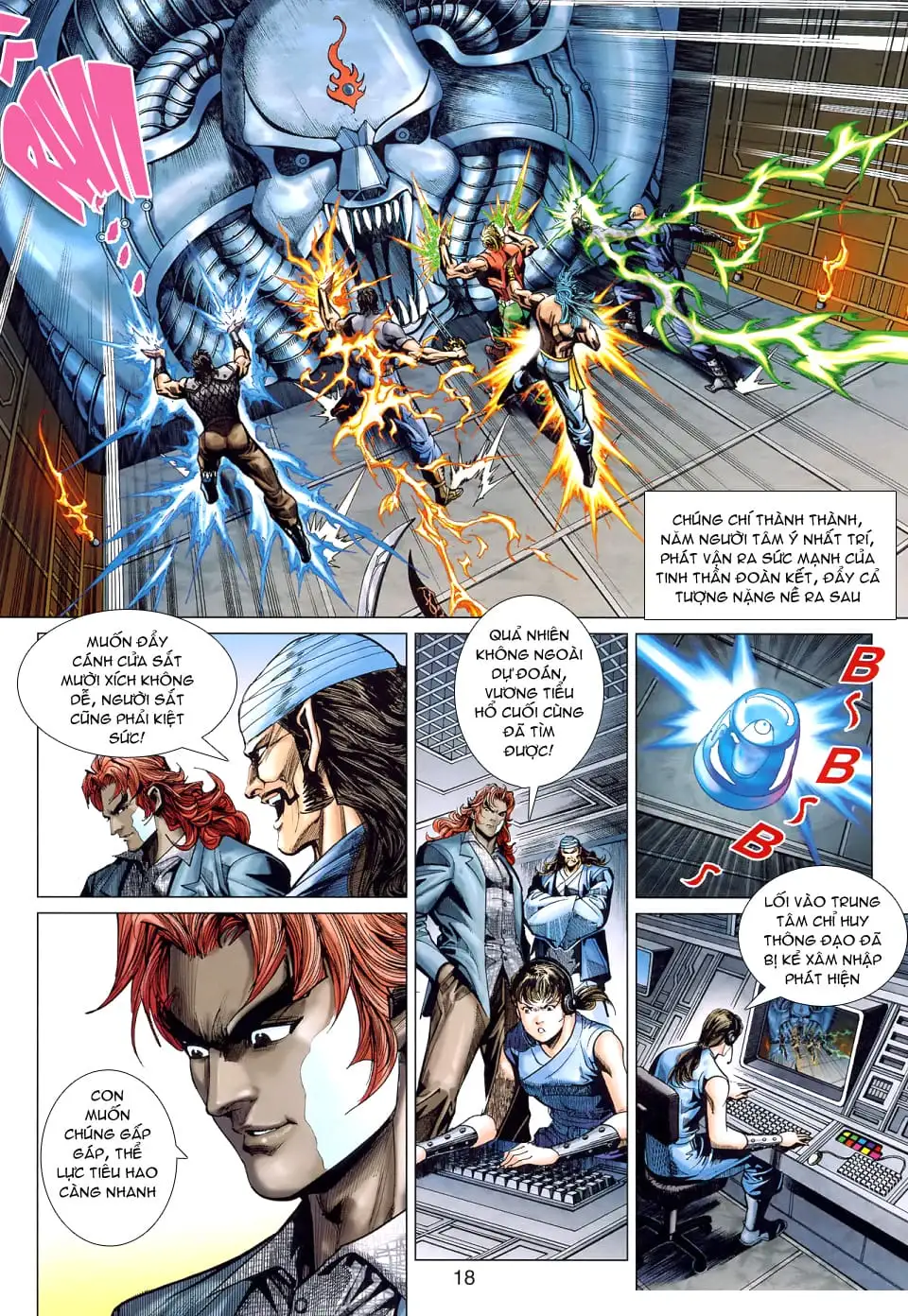 Truyện Tranh Tân Tác Long Hổ Môn trang 4