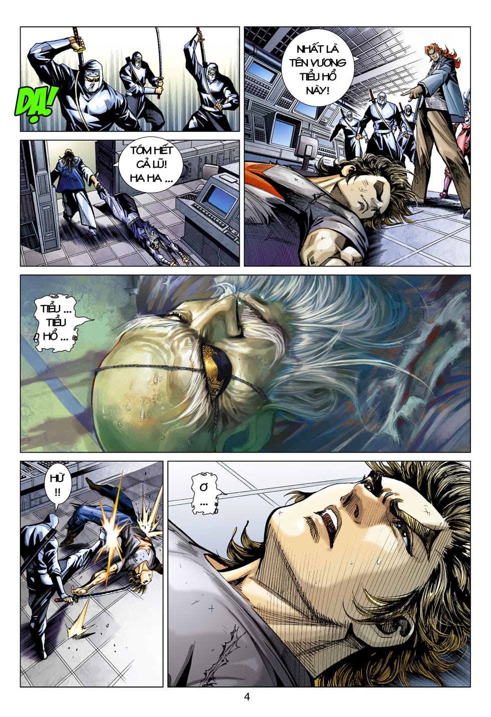 Truyện Tranh Tân Tác Long Hổ Môn trang 4