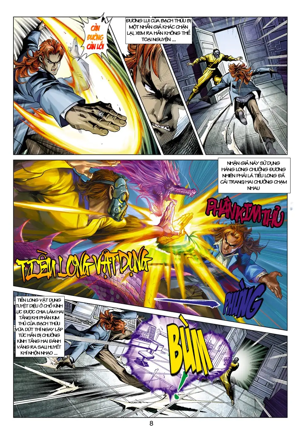 Truyện Tranh Tân Tác Long Hổ Môn trang 4