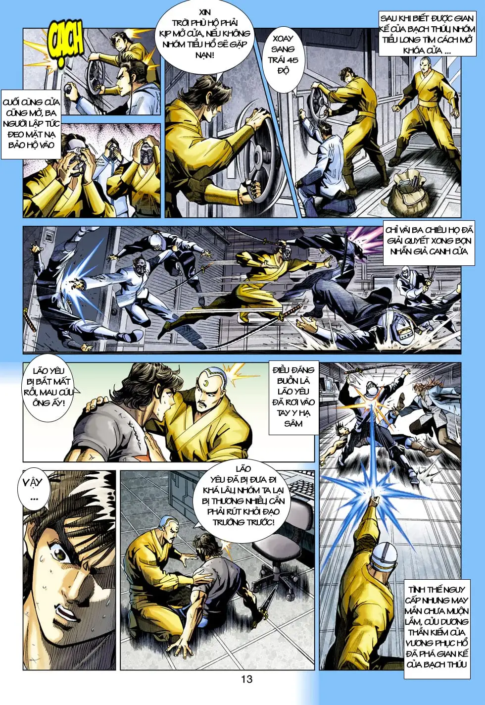 Truyện Tranh Tân Tác Long Hổ Môn trang 4