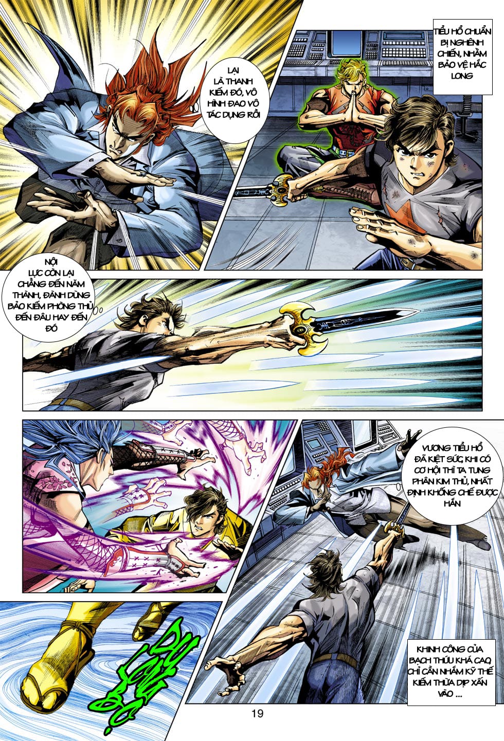 Truyện Tranh Tân Tác Long Hổ Môn trang 4