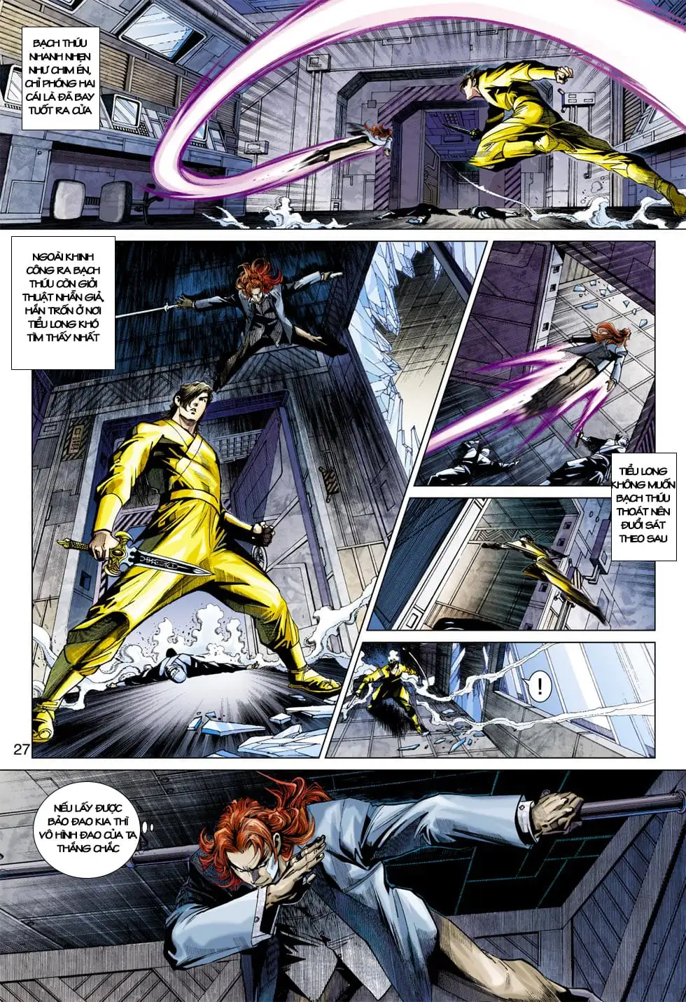 Truyện Tranh Tân Tác Long Hổ Môn trang 4