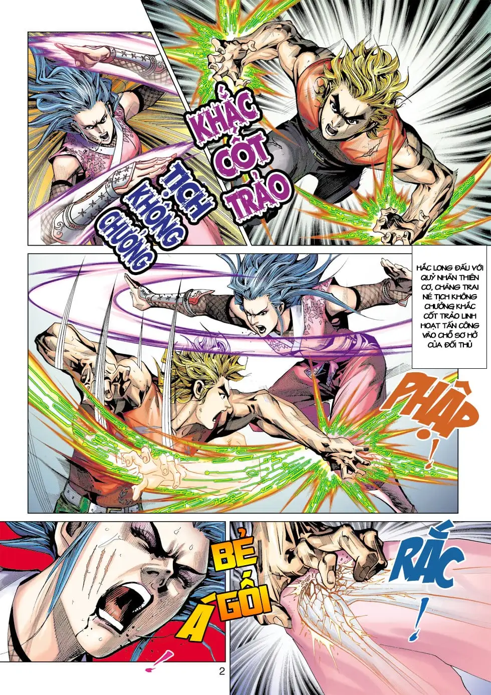 Truyện Tranh Tân Tác Long Hổ Môn trang 4