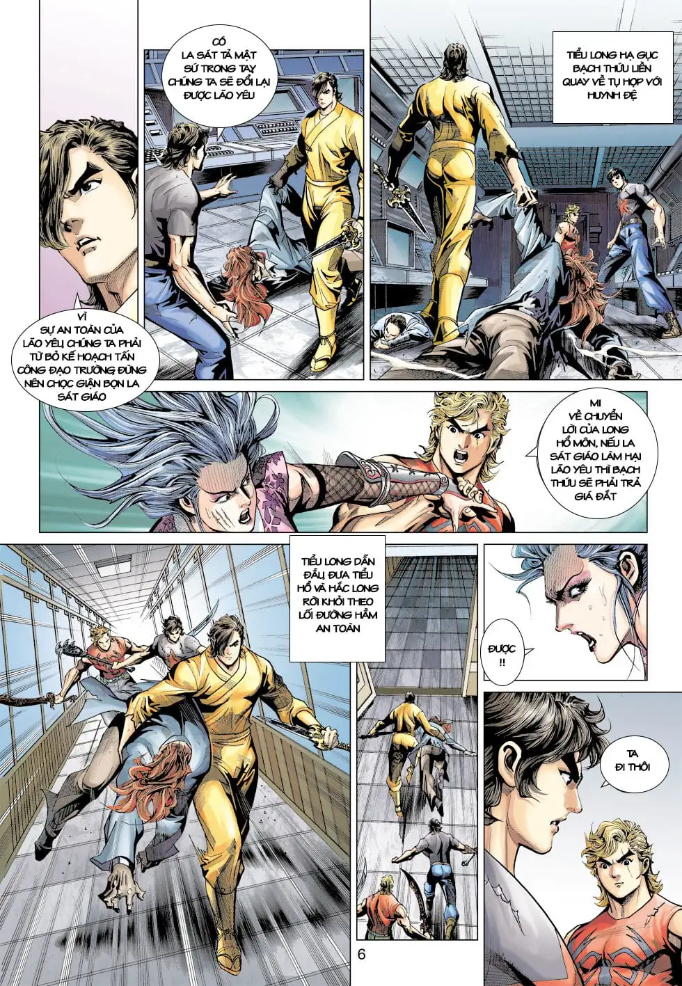 Truyện Tranh Tân Tác Long Hổ Môn trang 4