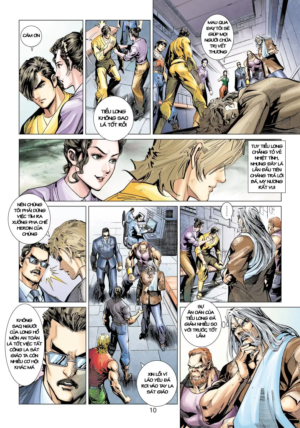 Truyện Tranh Tân Tác Long Hổ Môn trang 4