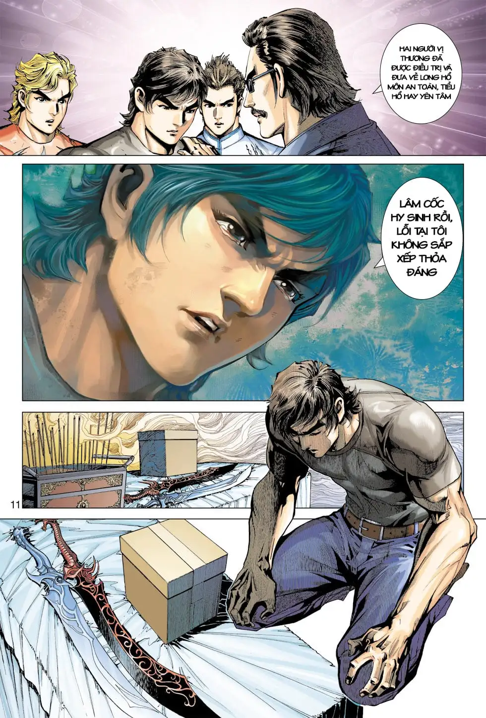 Truyện Tranh Tân Tác Long Hổ Môn trang 4