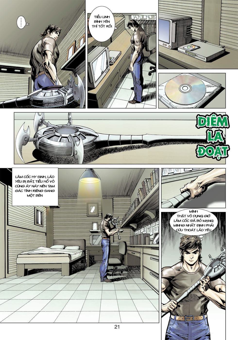 Truyện Tranh Tân Tác Long Hổ Môn trang 4