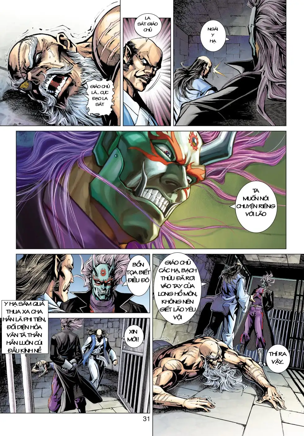 Truyện Tranh Tân Tác Long Hổ Môn trang 4