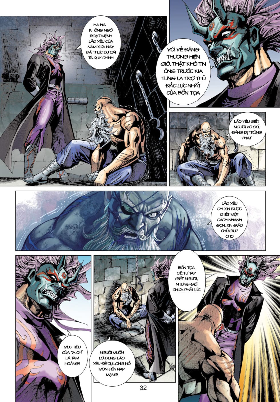 Truyện Tranh Tân Tác Long Hổ Môn trang 4