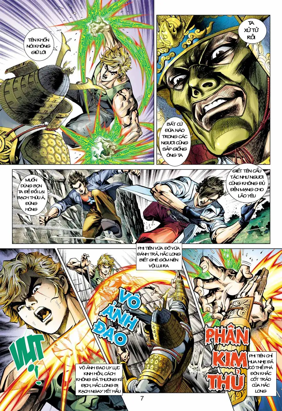 Truyện Tranh Tân Tác Long Hổ Môn trang 4