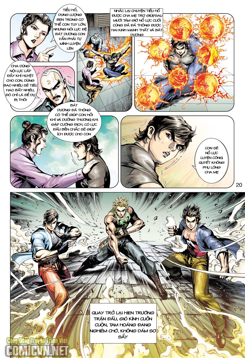 Truyện Tranh Tân Tác Long Hổ Môn trang 4